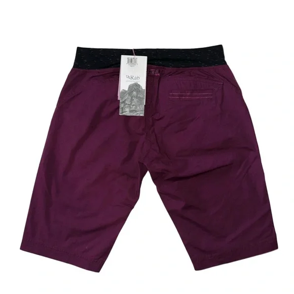 Rab Stretch Cotton Climbing Shorts - Berry, L - Picture 2 of 5